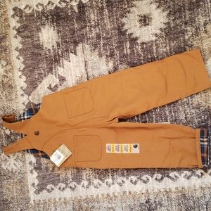 ⭐New! Carhartt Lined Bibs 4T